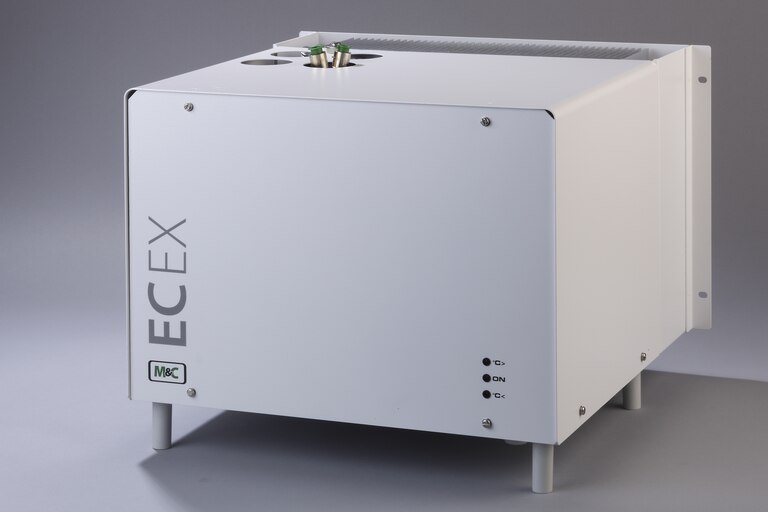 Compressor Gas Cooler ECEX-1SS Oblique view of Compressor Gas Cooler ECEX-1SS