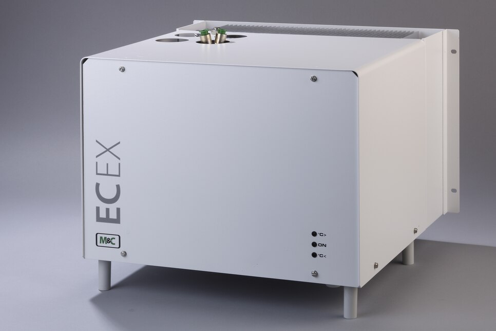 Oblique view of Compressor Gas Cooler ECEX-1SS