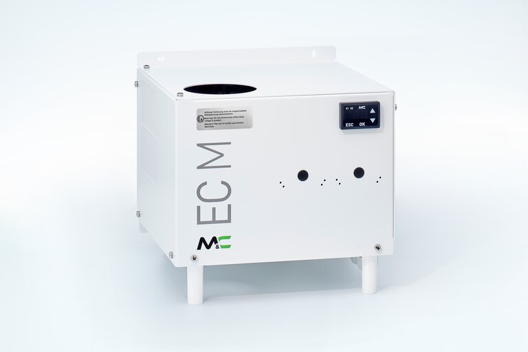 Compressor Gas Cooler ECM-EX2-1 Oblique view of Compressor Gas Cooler ECM-EX2-1