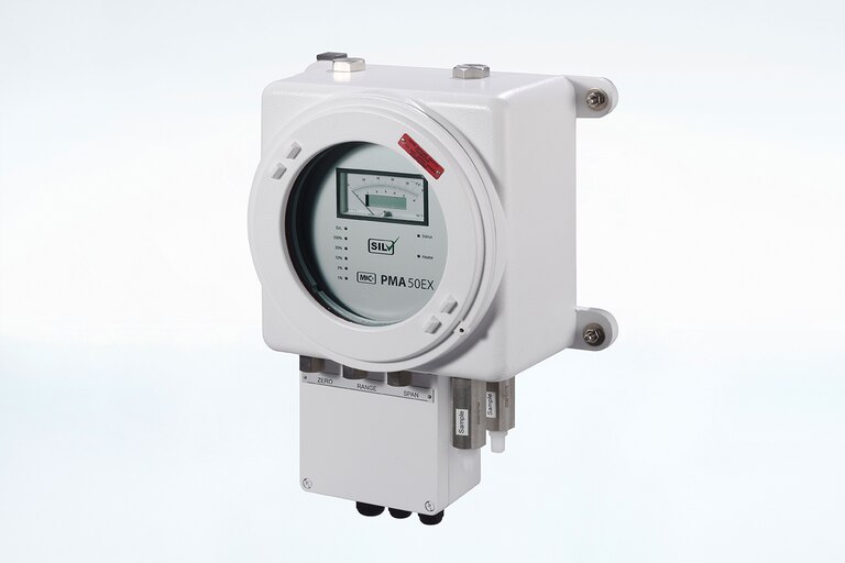 Oxygen Analyzer PMA50 EX Oblique view of Oxygen Analyzer PMA50 EX